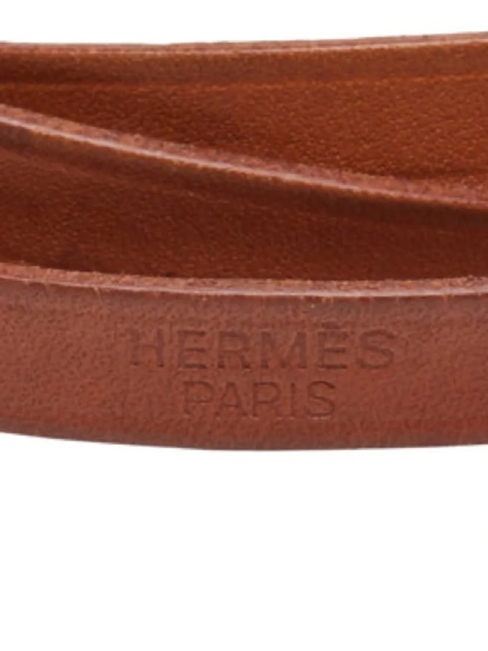 Hermès Hapi 3 leather bracelet